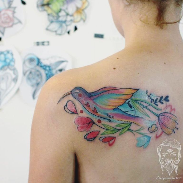 colorful tattoo