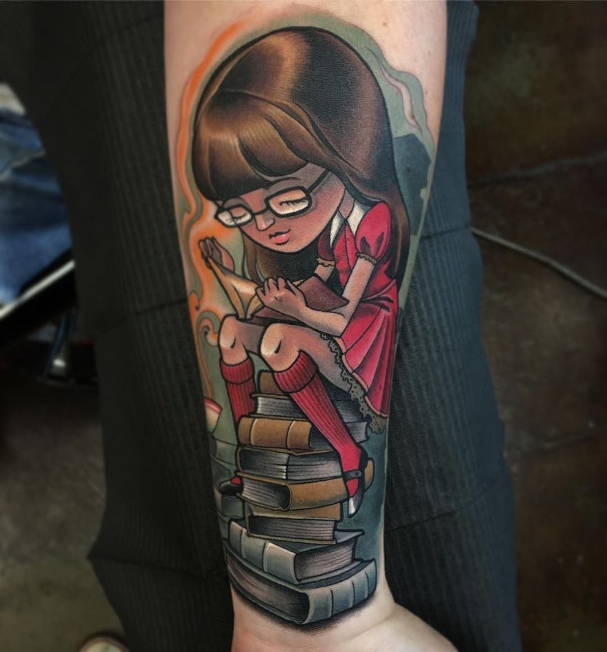 tattoos for book lovers