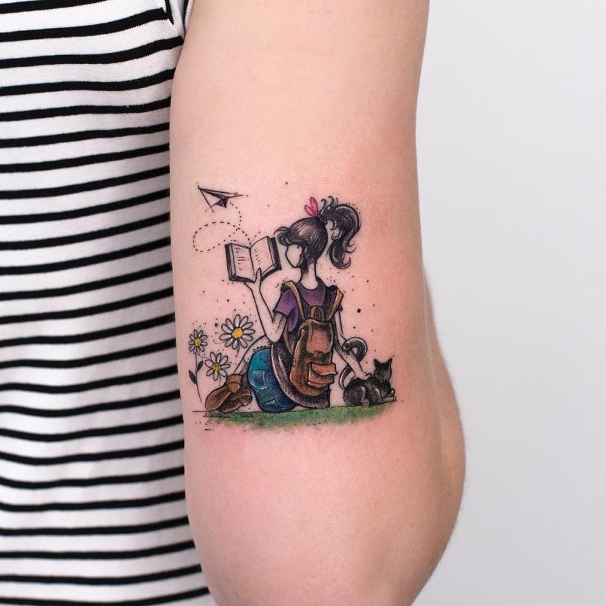 Tattoos For Book Lovers Kickass Things