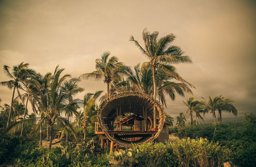 magical tree-house hotel