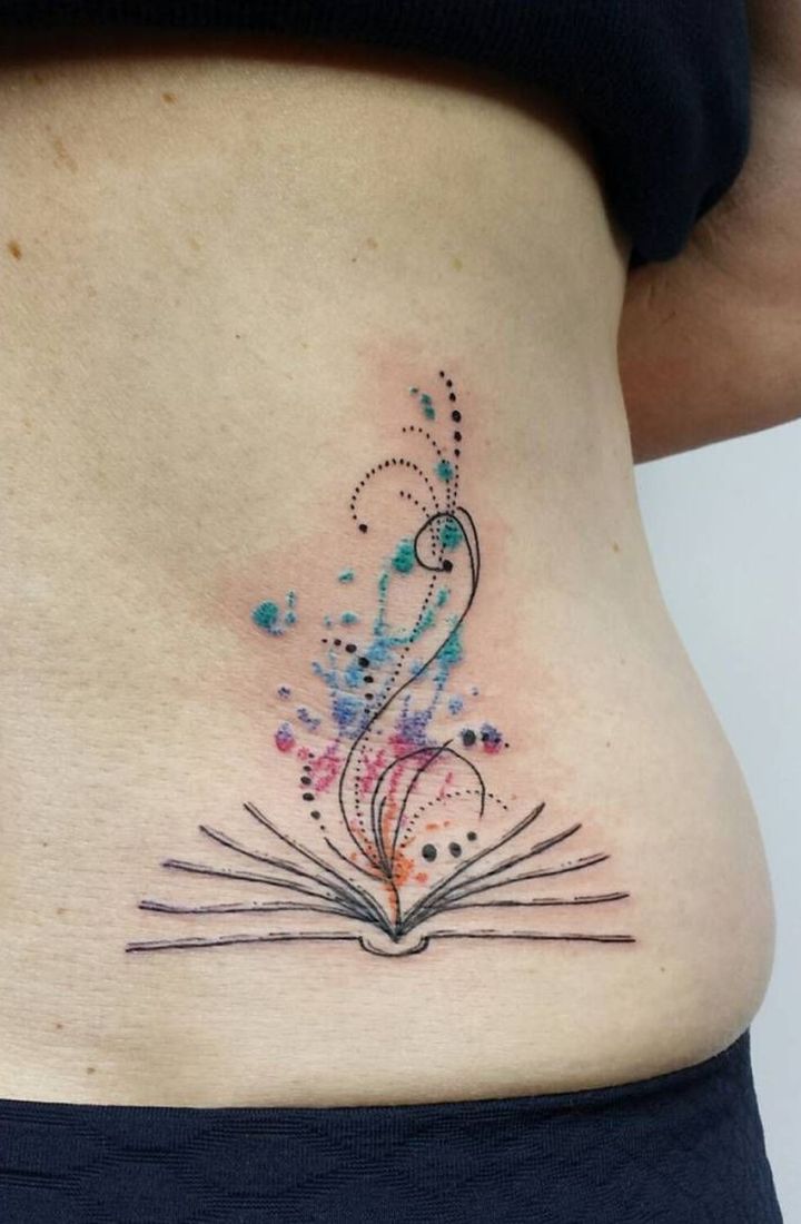 book tattoo