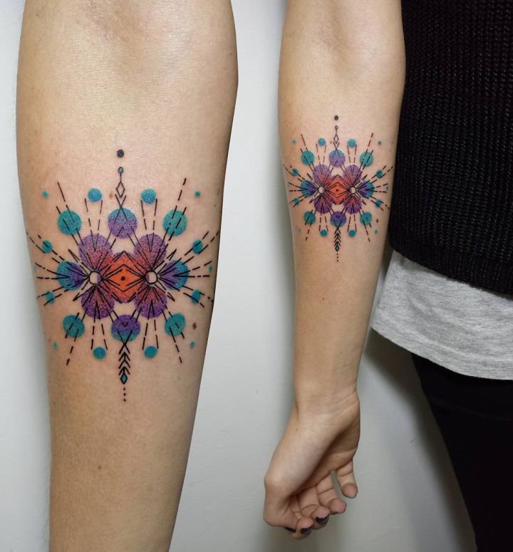 geometric tattoo