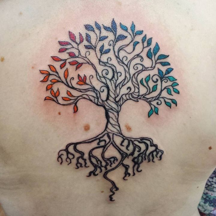 tree tattoo