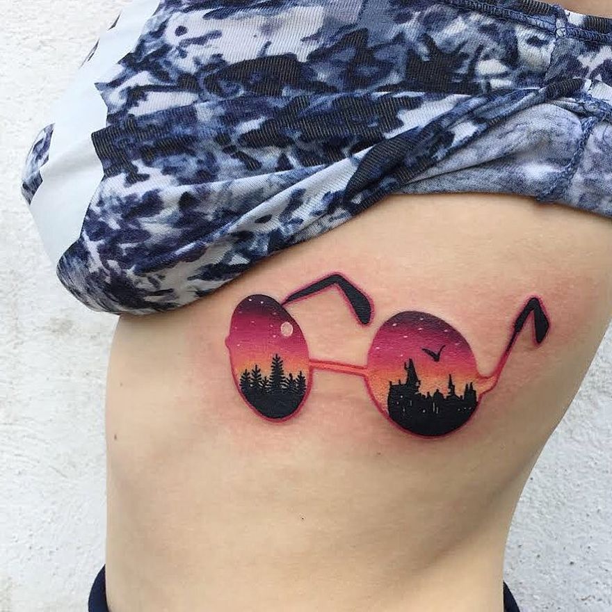 colorful tattoo