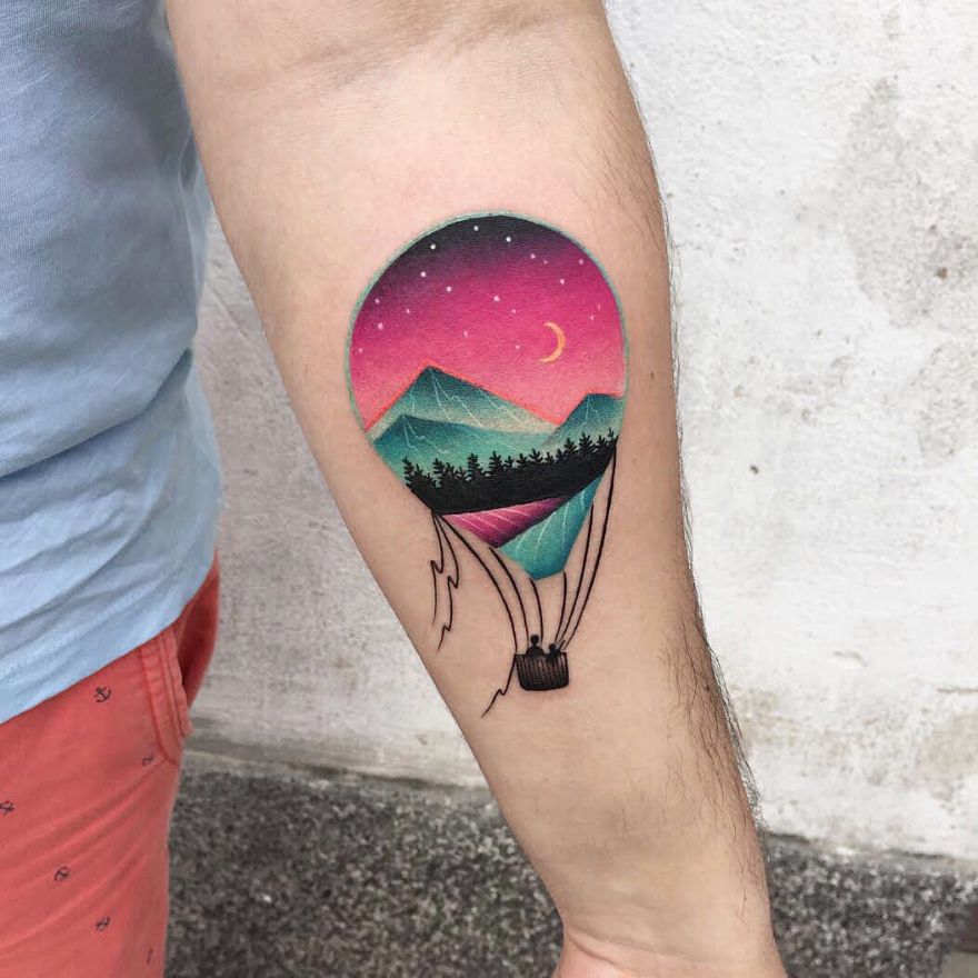 tattoo for travel lovers