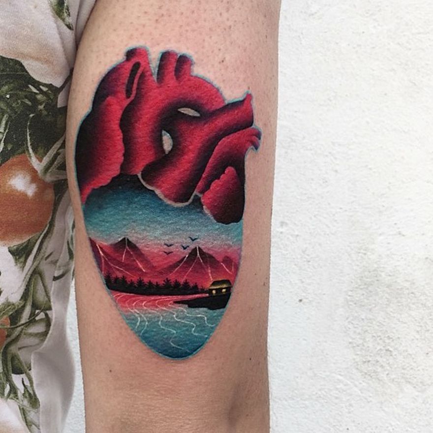 heart tattoo