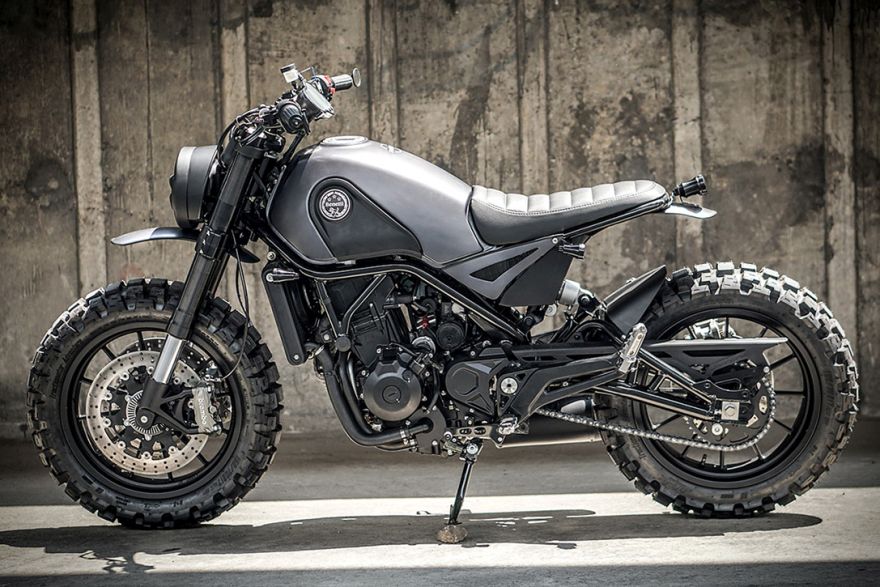 The Benelli Leoncino Dark Simba Scrambler by K-Speed - KickAss Things