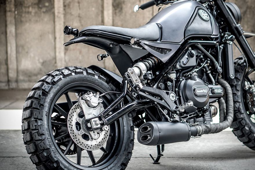 The Benelli Leoncino Dark Simba Scrambler by K-Speed - KickAss Things