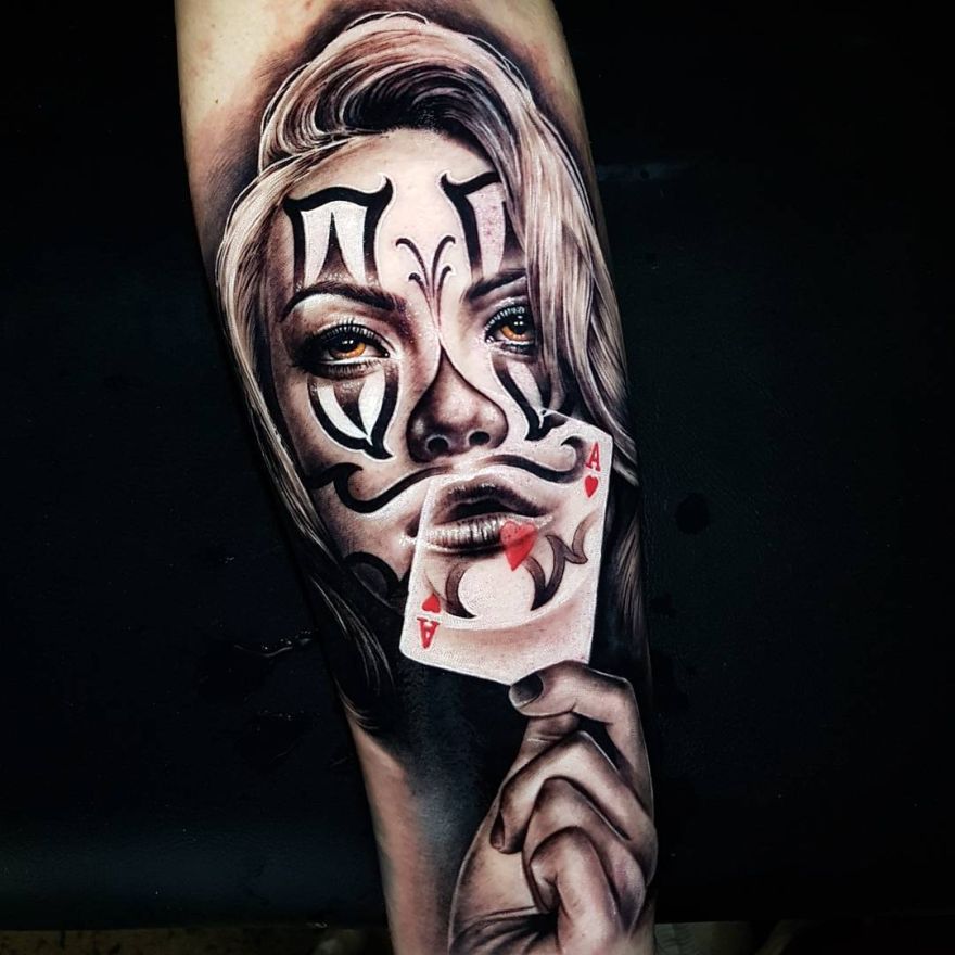 Day of the Dead tattoo by Benji_Roketlauncha