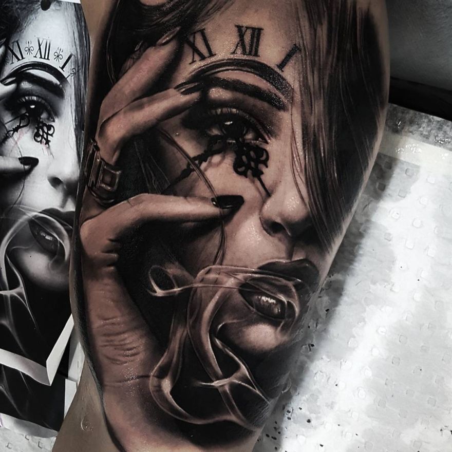 Realistic Tattoo Artist Miami