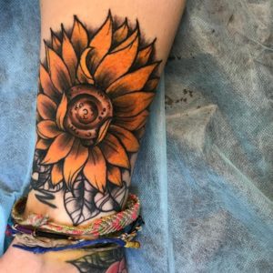 floral tattoos