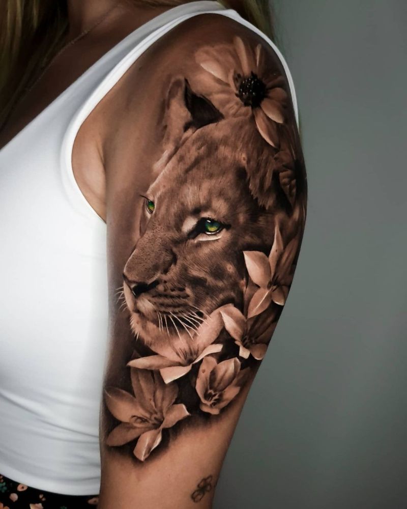 80 Lion Tattoo Ideas and Trending Designs  100 Tattoos