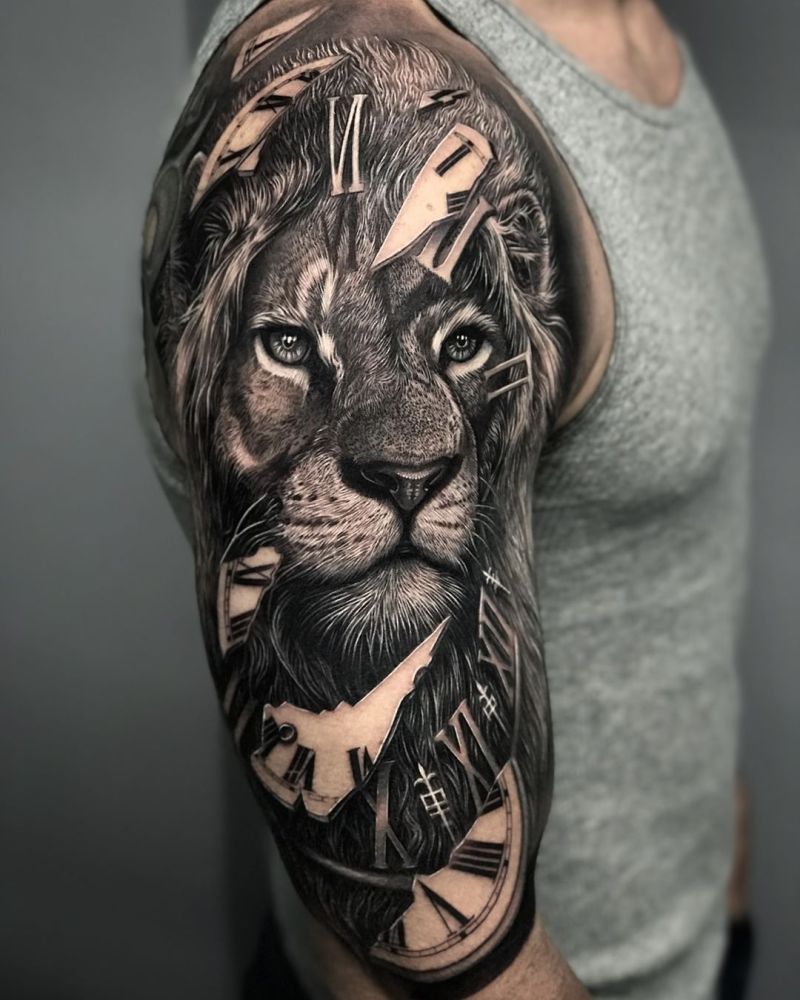 best lion tattoos @kir_tattoo 7 - KickAss Things