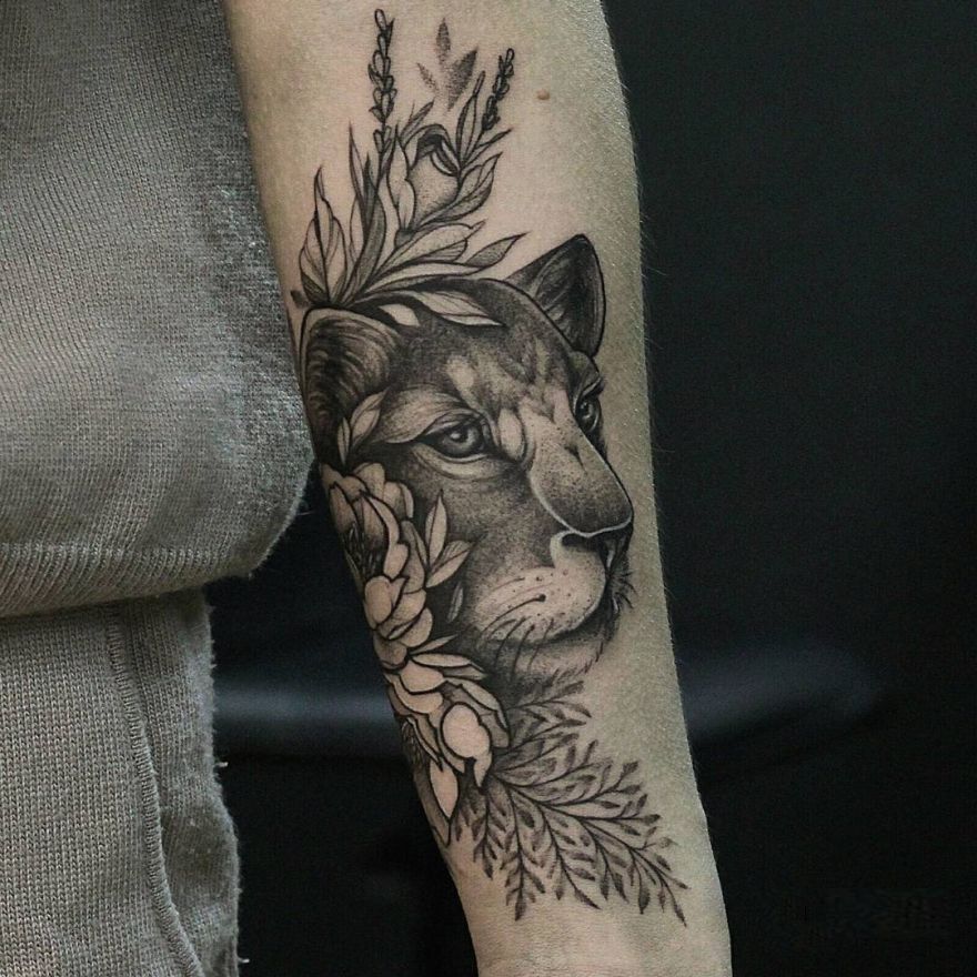 Aggregate 77 flower lion tattoo super hot  thtantai2