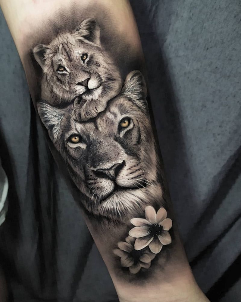 lioness tattoo ideas