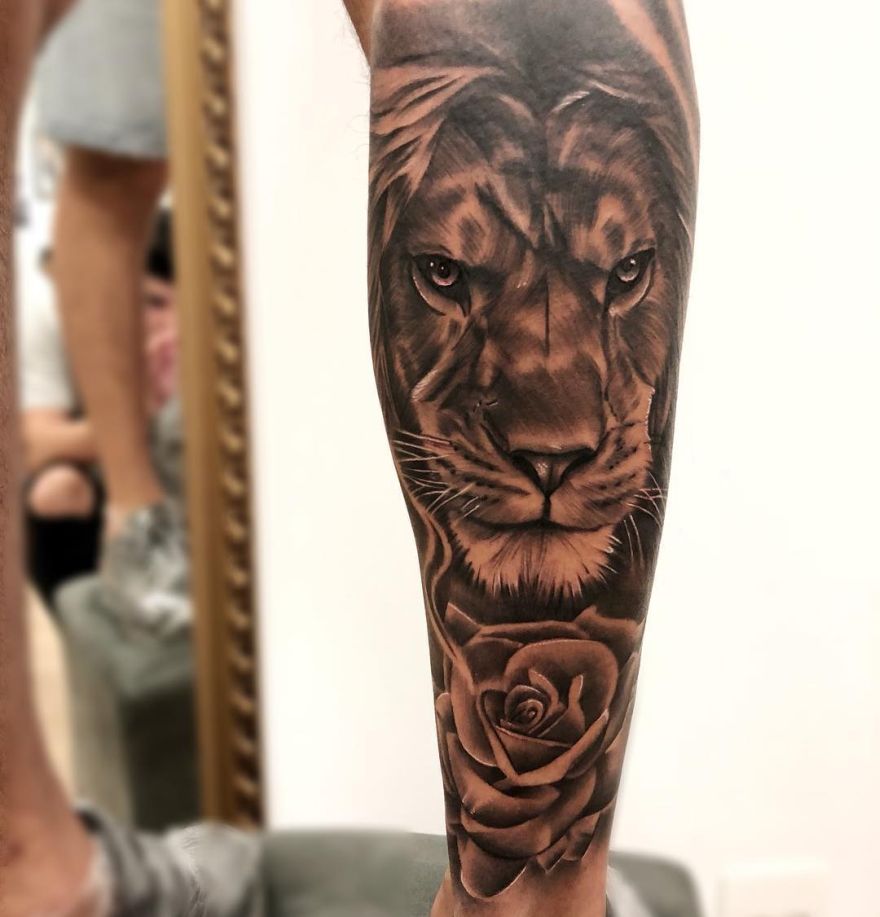 50 Eye Catching Lion Tattoos Thatll Make You Want To Get Inked Kickass Things