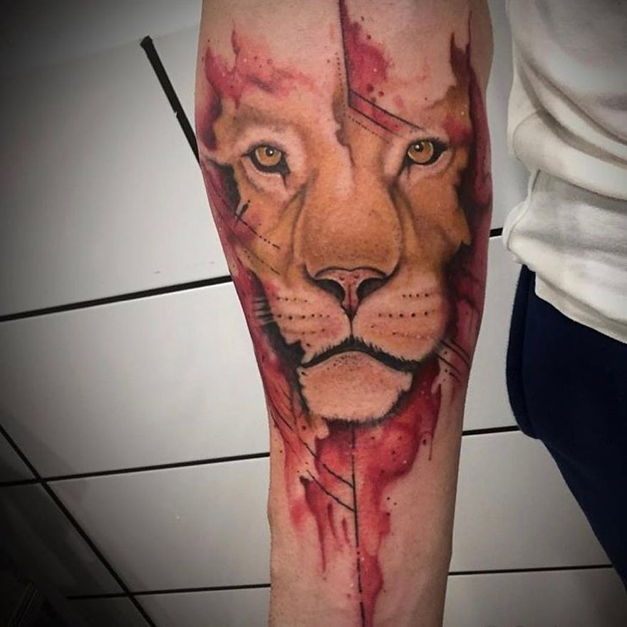 35 Badass Lion Tattoo Design Ideas