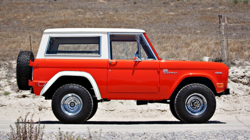 Restored 1969 Ford Bronco Hunter