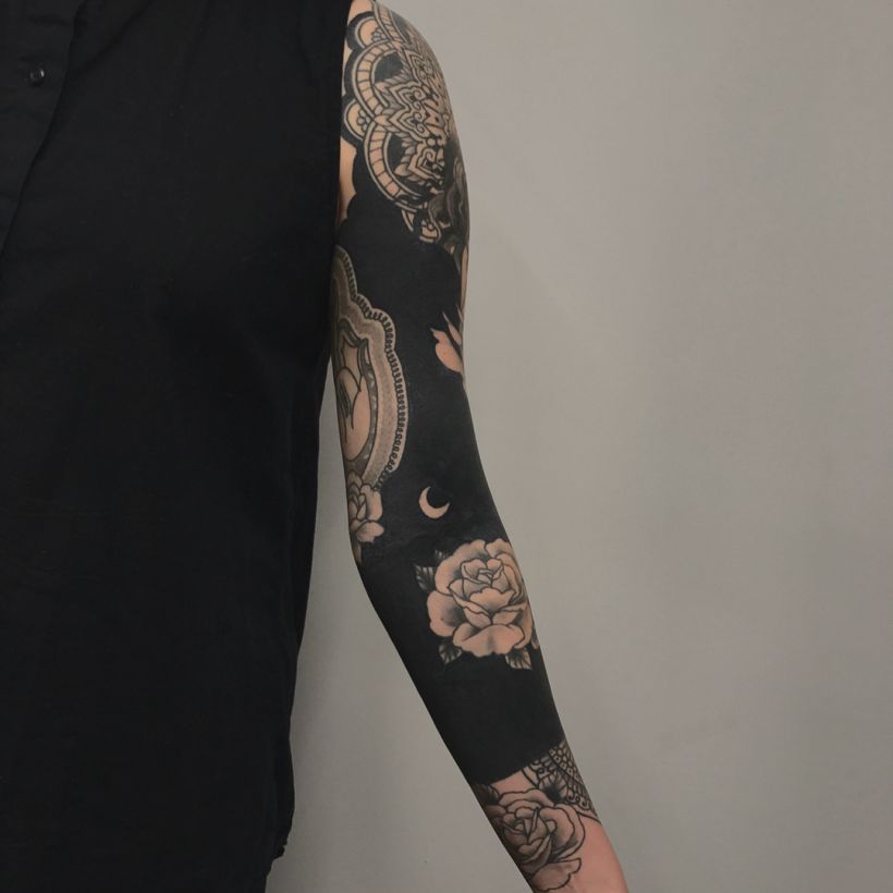 blackout tattoo designs