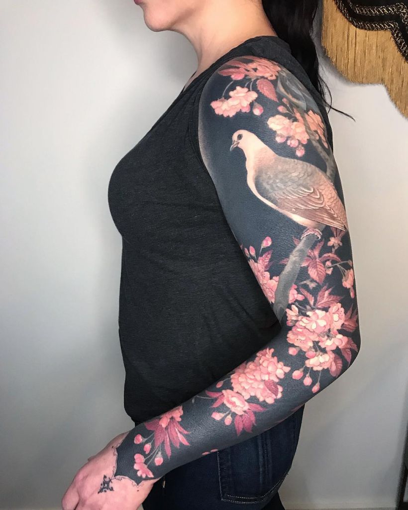 theqoo] THE FINAL BOSS OF TATTOOS, THE BLACK ARM TATTOO..