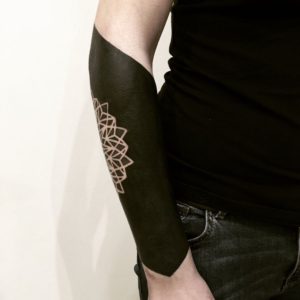 solid black tattoo designs