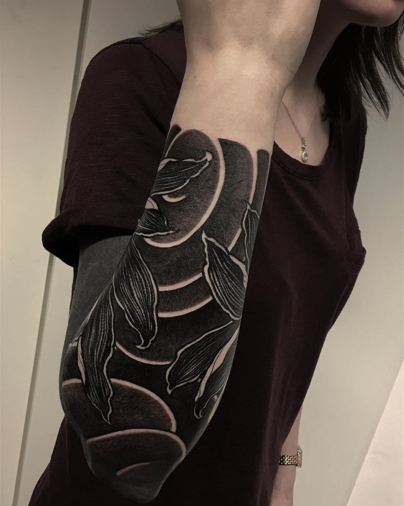 Top 59 Blackout Tattoo Sleeve Ideas  2021 Inspiration Guide