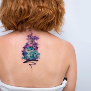 watercolor tattoo Koray Karagözler