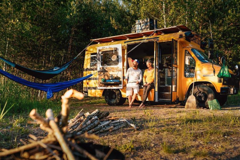 adventure van - converted school bus