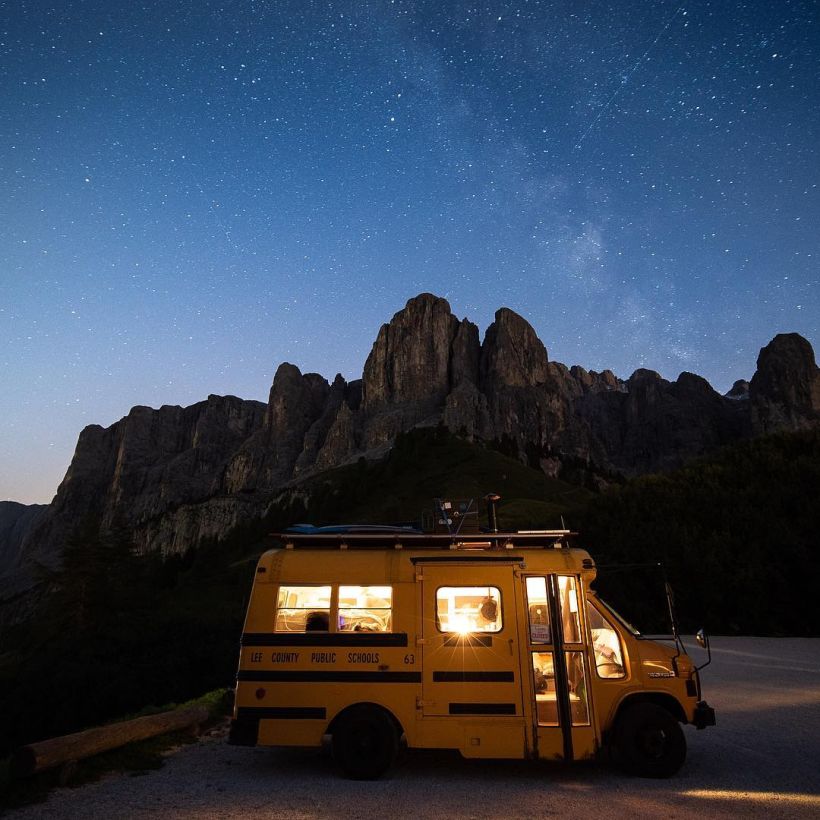 adventure van - converted school bus