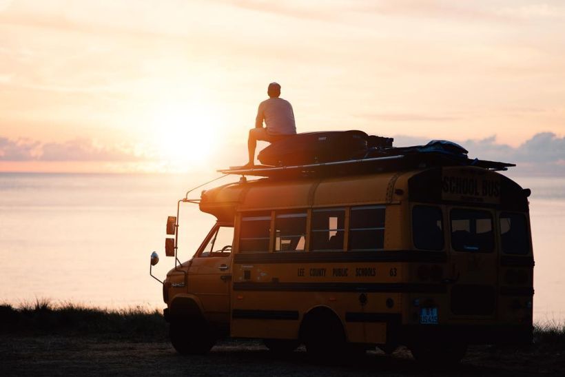 adventure van - converted school bus