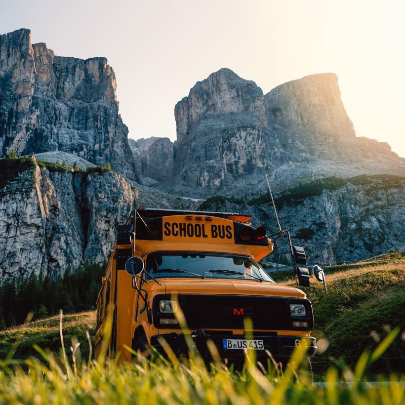 adventure van - converted school bus