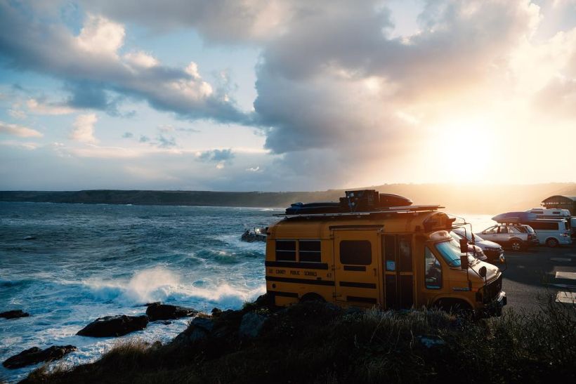 adventure van - converted school bus