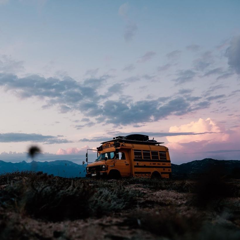 adventure van - converted school bus