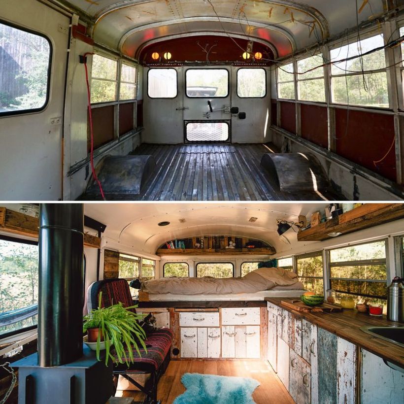 adventure van - converted school bus