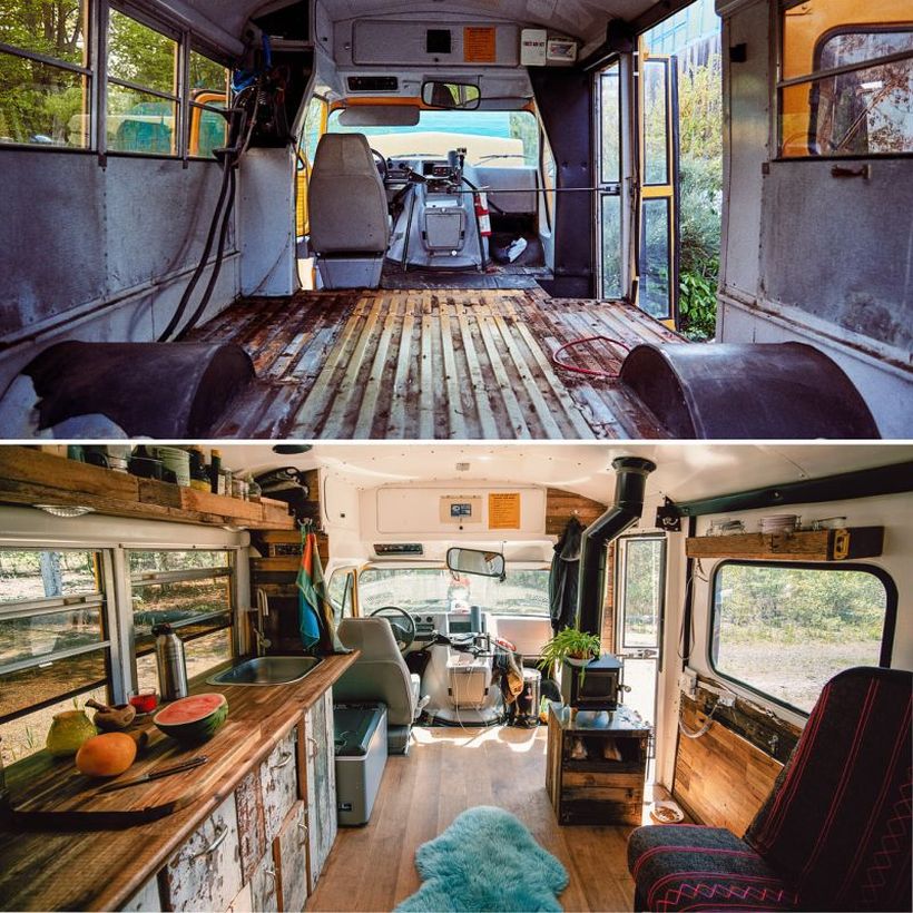 adventure van - converted school bus