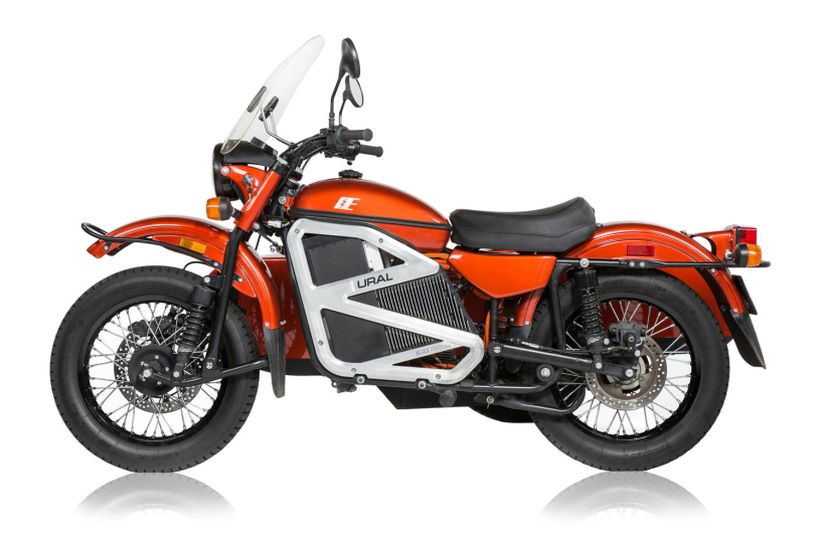 Ural electric motorcycle