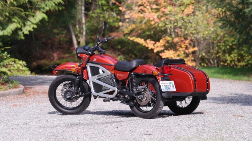 Ural electric sidecar motorcycle