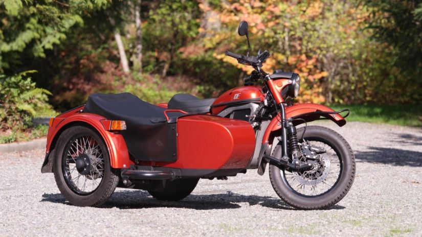 Ural electric sidecar motorcycle