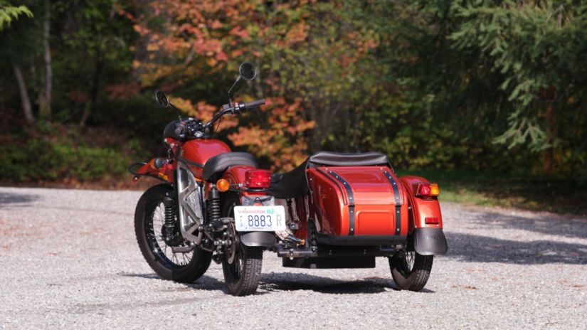 Ural electric sidecar motorcycle