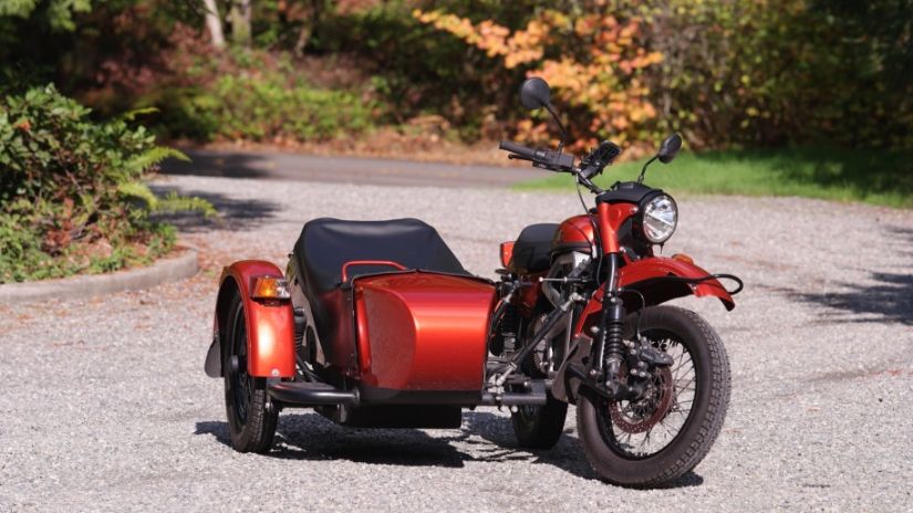 Ural electric sidecar motorcycle