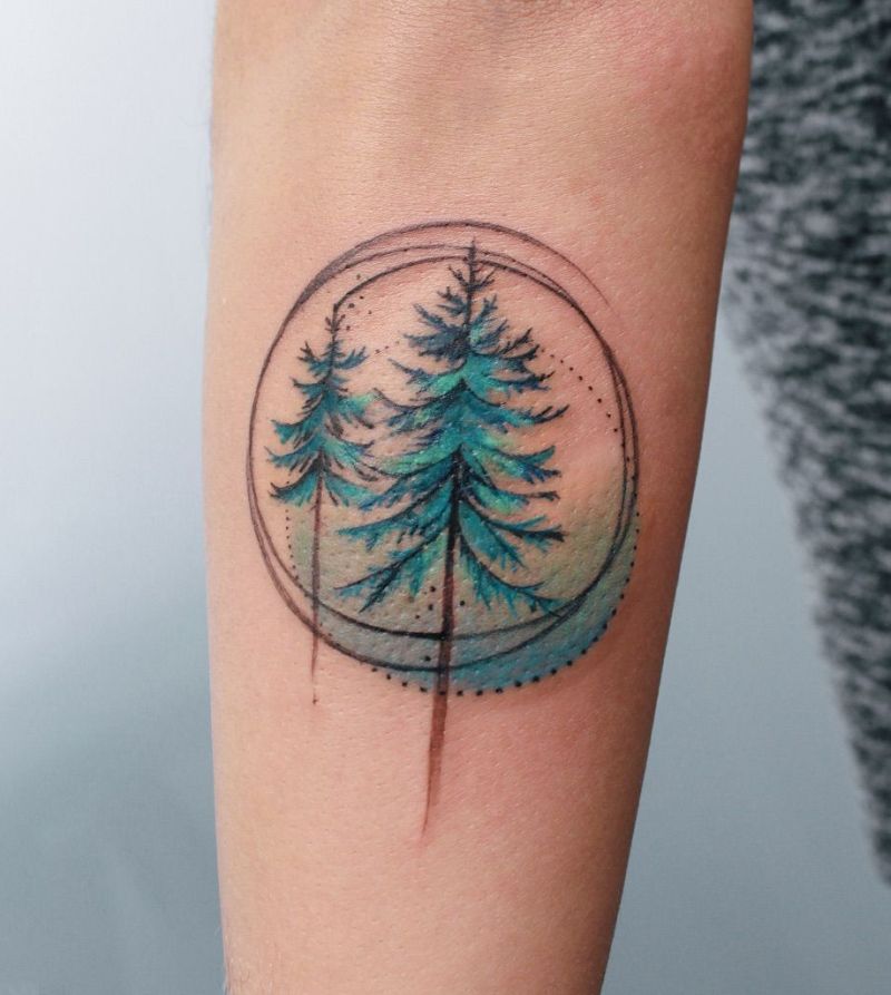 20 Stunning Pine Tree Tattoo Ideas for Men  Women in 2023