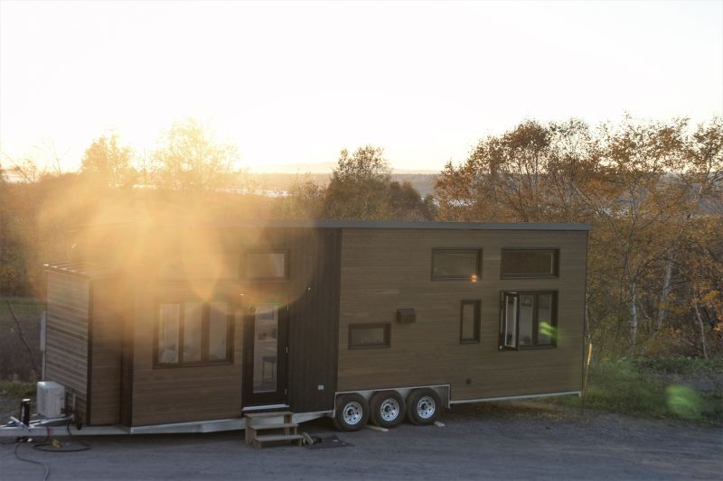 beautiful tiny home on wheels