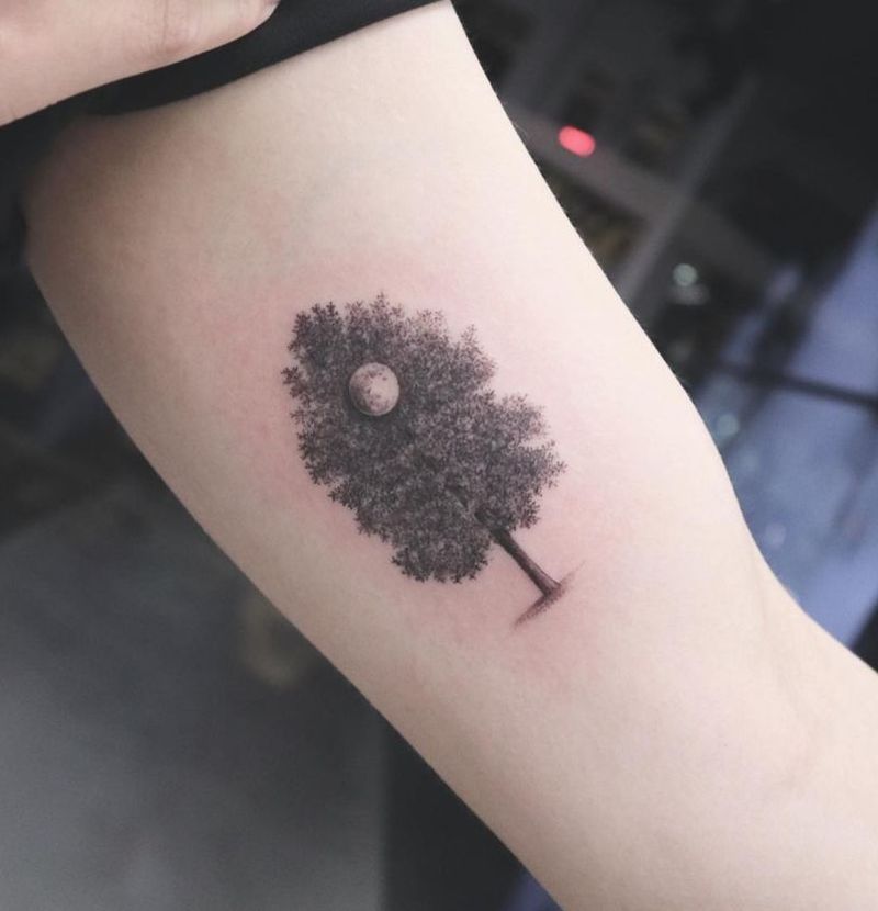 gorgeous tree tattoos