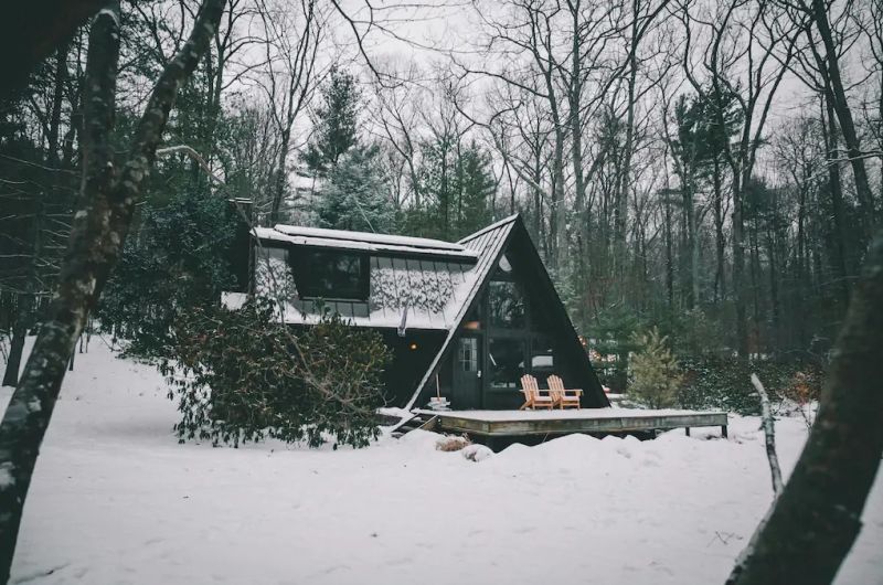 A-frame cabin for rent