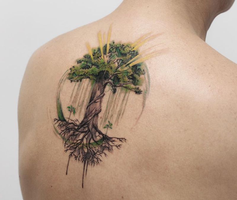 60 Tree Tattoos That Can Paint Your Roots