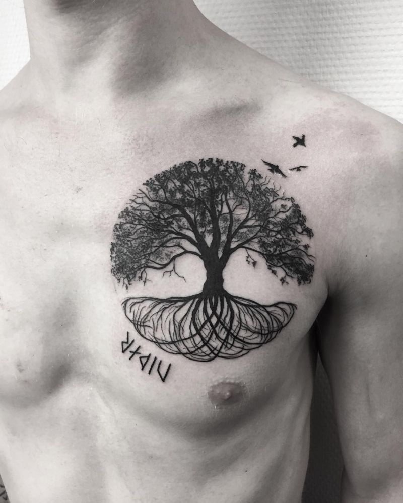 Learn 97+ about tree of life tattoo best - Billwildforcongress