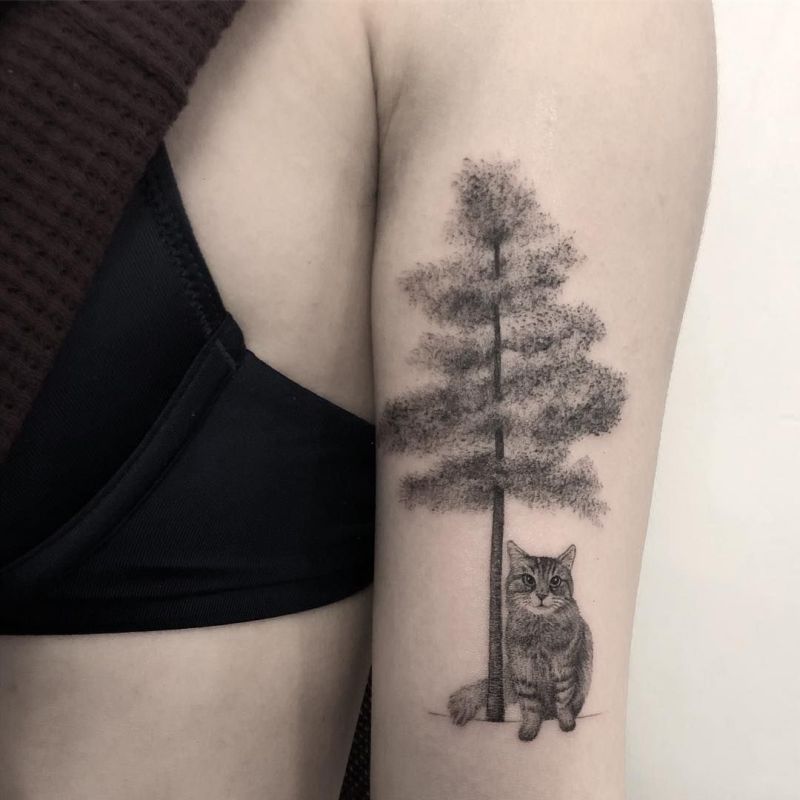 cool tree tattoos