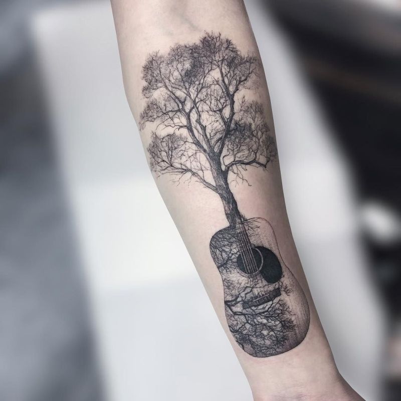 50 Gorgeous and Meaningful Tree Tattoos Inspired by Nature's Path - KickAss  Things