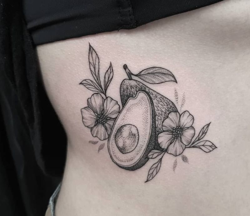 best avocado tattoo ideas
