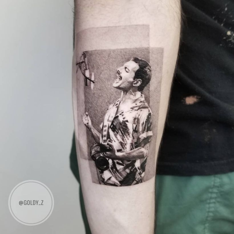 freddie mercury my love tattoo